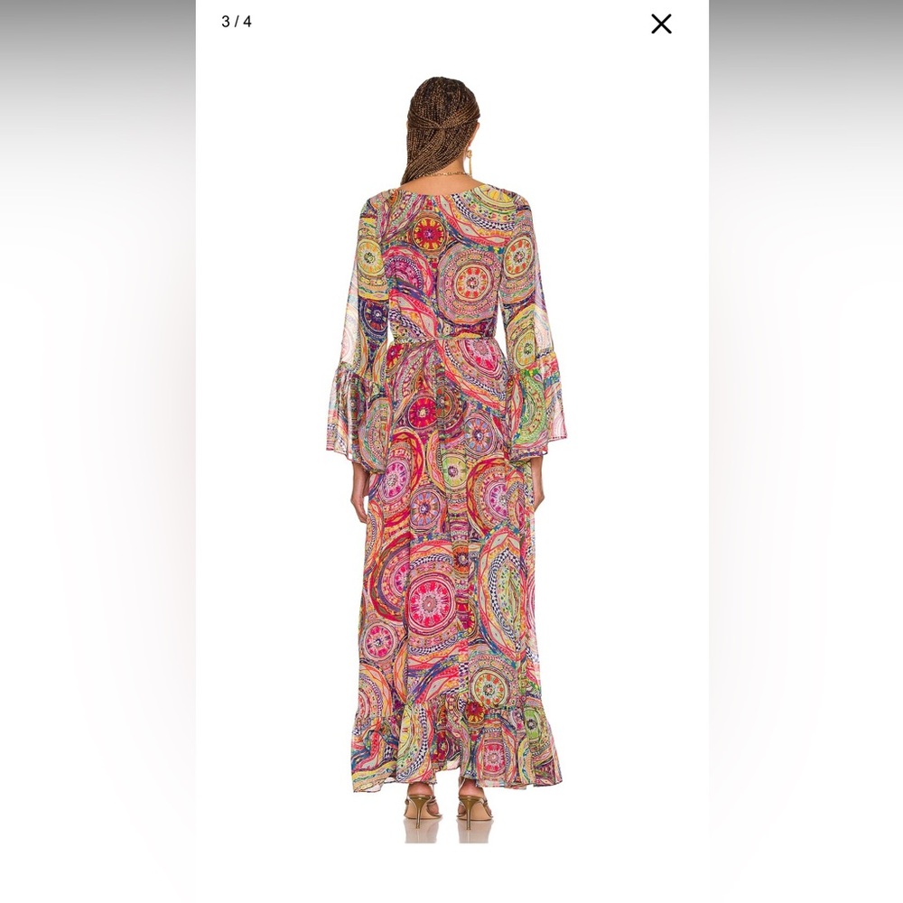 Alexis CHARISMA Multicolor Long Sleeve Maxi Dress - Picture 5 of 7
